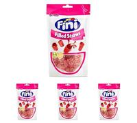 Fini Taco Torcida Rellena Pica con Zumo de Fruta | Sour Filled Straws - 165 gr (Paquete de 4)