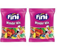 Fini Wonder Mix, Gominolas Surtidas, Caramelos de Goma - Bolsa 500 gr (Paquete de 2)