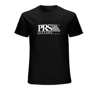 finire Paul Reed Smith Prs Guitars Logo Men's T-Shirt - Custom Shirt Black Size L