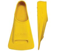 FINIS Aletas de Natación Zoomers Gold Para Hombre y Mujer - Aletas de Natación Para Mejorar el Acondicionamiento Cardiovascular y la Flexibilidad - D (Male 5.5-7/Female 6.5-8)