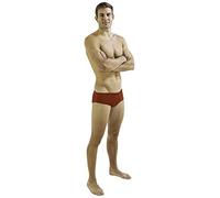 FINIS Aqua Short Solid Red 32, Calzoncillos de natación de los Hombres, Red, One Size