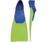 FINIS Long Floating Fin Jr. 8-11 - Aletas Infantiles, Color Azul/Verde