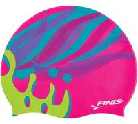 Finis mermaid silicone cap crown azul/rosa
