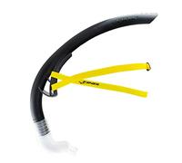 FINIS Stability Snorkel : Speed Black Tubo Frontal de Natación, Unisex Adulto, Negro, Talla única
