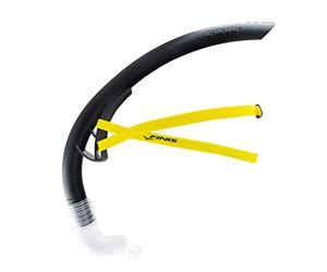 FINIS Stability Snorkel : Speed Black Tubo Frontal de Natación, Unisex Adulto, Negro, Talla única