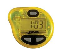 FINIS Tempo Trainer Pro Para Mejorar el Ritmo en Natación - Accesorio de Entrenamiento Impermeable para Piscina - Pequeño, Amarillo/Negro