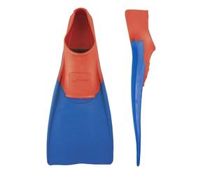 FINIS Training Fins Long Floating - Aletas de entrenamiento para natación, color rojo / azul, talla M
