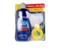 Finish Lavavajillas Abrillantador Regular, más Ambientador para lavavajillas Limón