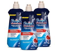 Finish Abrillantador Lavavajillas, vajilla seca, brillante y sin marcas - 3 x 500ml - 375 lavados