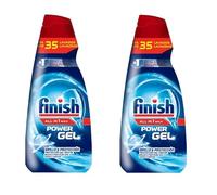 Finish All in 1 Max Power Gel, Detergente Gel para el Lavavajillas Regular - 70 dosis (2x35 dosis)