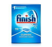 Finish Calgonit Clásico Pastillas para el Lavavajillas, Megapack - 110 Pastillas