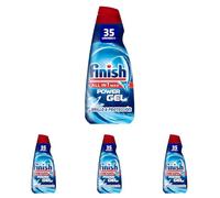 Finish Gel Lavavajillas Todo en 1 Max Regular, 700ml, El embalaje puede variar (Paquete de 4)