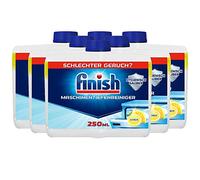 Finish Limpiador profundo de máquina Citrus - Limpiador líquido contra la cal y la grasa para un lavavajillas limpio - 6 unidades (6 x 250 ml)