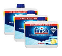 Finish Limpiador profundo de máquina Citrus - Limpiador líquido contra la cal y la grasa para un lavavajillas limpio - 3 unidades (3 x 250 ml)