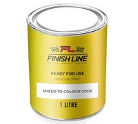 FINISH LINE BMW B45 Estoril - Pintura azul lista para usar, 1 litro, para metal, plástico, aluminio, parachoques, fibra de vidrio, GRP