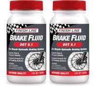Finish Line Brake Fluid Synthetic Dot, Microondas Con Marco Unisex, Blanco, 120 Ml (Paquete de 2)