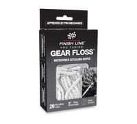 Finish Line Hilos de microfibra para limpiar Unisex Blanco 20 uds
