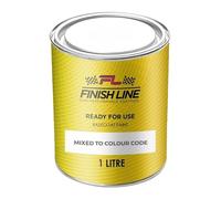 FINISH LINE LA7W Reflex Silver Volkswagen - Pintura para pistola de pulverización (1 litro)