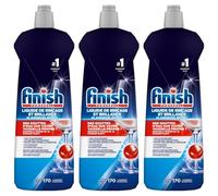 Finish - Líquido de enjuague (3 x 800 ml)