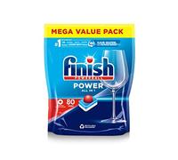 Finish Megapack - Pastillas para lavavajillas (80 pastillas, 1280 g)