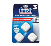 Finish Pastillas limpiadoras para lavavajillas, 53 g, 3 tabletas, hasta 3 meses de limpieza