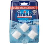 Finish Pastillas para el cuidado de la máquina - Pastillas para lavavajillas contra la suciedad y la grasa en el interior del lavavajillas - 1 x 3 pastillas para lavavajillas