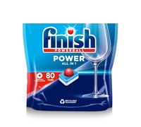 Finish Pastillas para lavavajillas All in 1 Max Original, 80 tabletas (el embalaje puede variar)