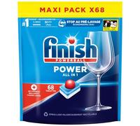 Finish Pastillas para lavavajillas Powerball All in One Max - 136 pastillas para lavavajillas