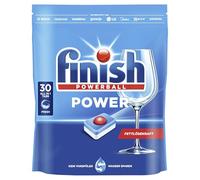 Finish Power All in 1 - Pastillas para lavavajillas sin fosfatos - Pastillas para lavavajillas con potente Powerball contra las manchas de grasa más persistentes - Gigapack con 180 pestañas de acabado