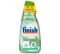 Finish Power GEL 0% Lavavajillas con Certificado Ecológico, in Fosfatos, Perfumes ni Conservantes, Producto Sostenible, Respetuoso Medio Ambiente