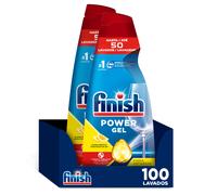 Finish Power Gel Limon All in 1 Max 100 | 150 | 200 Lavados, Rápida Disolución, Protege Corrosión, Resultado Profesional