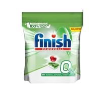 Finish Powerball 0% All in 1 - Pastillas para el lavavajillas, Formato 30 pastillas