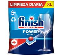 Finish Powerball Power All in 1 Pastillas para el lavavajillas Regular 63 pastillas