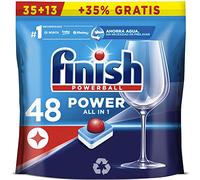 Finish Powerball Power All in 1 Pastillas para el lavavajillas todo en 1 - 48 pastillas