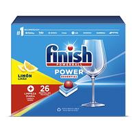 Finish Powerball Power Essential Pastillas para el pavavajillas Limón 26 pastillas