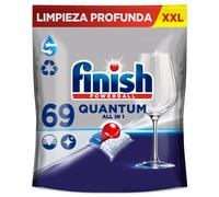 Finish Powerball Quantum All in 1 Pastillas para lavavajillas Regular 69 pastillas