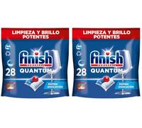 Finish Powerball Quantum Max Pastillas para lavavajillas - 27 unidades (Paquete de 2)