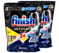 Finish Powerball Ultimate All in 1 Lemon 50 pastillas = 2 unidades por paquete