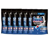 Finish Powerball Ultimate Limpieza y brillo profundos, Pastillas para el lavavajillas, 342 Pastillas (6 x 57 Pastillas)