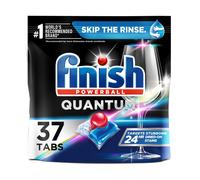 Finish - Quantum con tecnologa Activblu - 37 ct - Detergente para lavavajillas - Powerball - Ultimate Clean and Shine - Pastillas para lavavajil