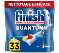 Finish Quantum Limón pastillas lavavajillas todo en 1 (33 pastillas)