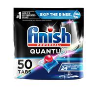 Finish - Quantum With Activblu Technology - 50CT - Detergente para lavavajillas - Powerball - Ultimate Clean and Shine - Tabas de lavavajillas - Tabs