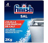 Finish Sal para Lavavajillas, Función Antical, 2kg