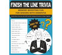 Finish the Line Trivia: Memory-Boosting Fun for Seniors with Dementia