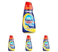 Finish Todo en 1 Plus Lavavajillas Gel Limón 33 dosis (Paquete de 4)