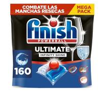Finish Ultimate Infinity Shine, pastillas para lavavajillas limón - 160