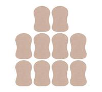 FINISPERSOO Almohadillas Absorbentes de Sudor para Axilas de Algodón 10piezas para Adultos, Previenen Manchas y Reducen Limpieza en Verano
