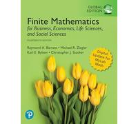 Finite Mathematics for Business, Economics, Life Sciences, and Social Sciences, Global Edition + MyLab Math with Pearson eText (Package)