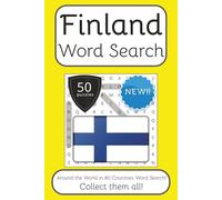 Finland Word Search Book: Words Search With Easy To Read Print about Finland, Travel, Culture and More | 6x9 inches, 100 pages | 50 puzzles. Ideal for teens, seniors and adults. Instructions in English, Spanish, Italian, French and German.