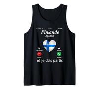 Finlande Appelle Et Je Dois Partir Finlande Shirt Finland Camiseta sin Mangas